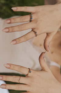 Night · September Stackable Ring · Rings ·  Little Sycamore