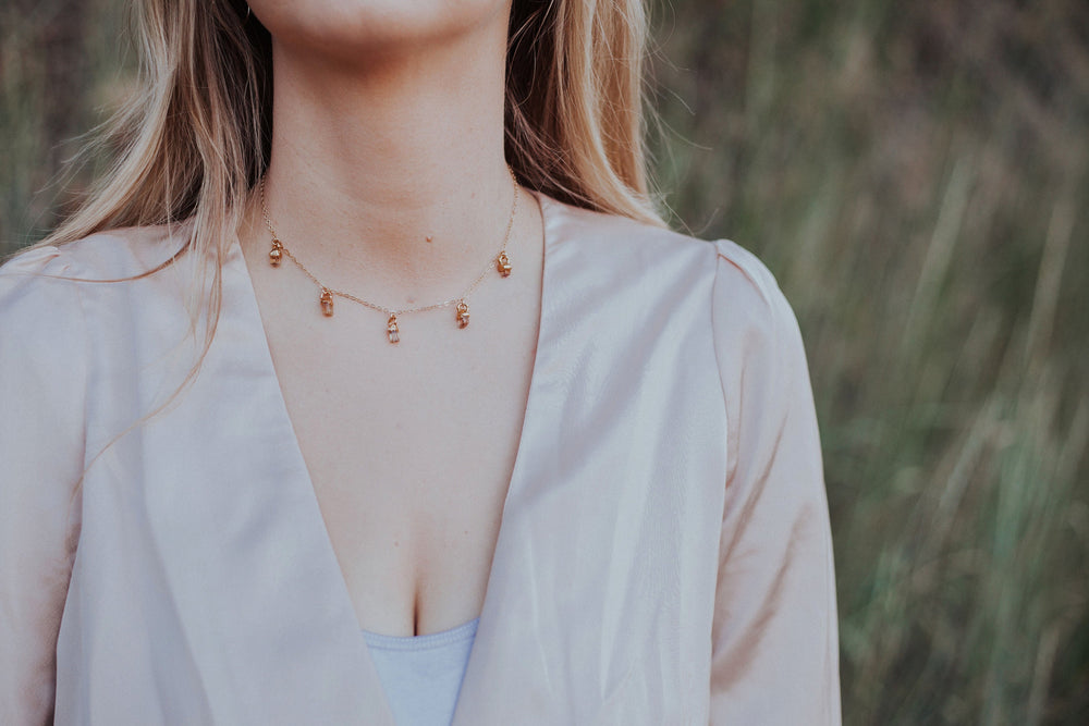 November Raindrops Necklace · Topaz · Necklaces ·  Little Sycamore