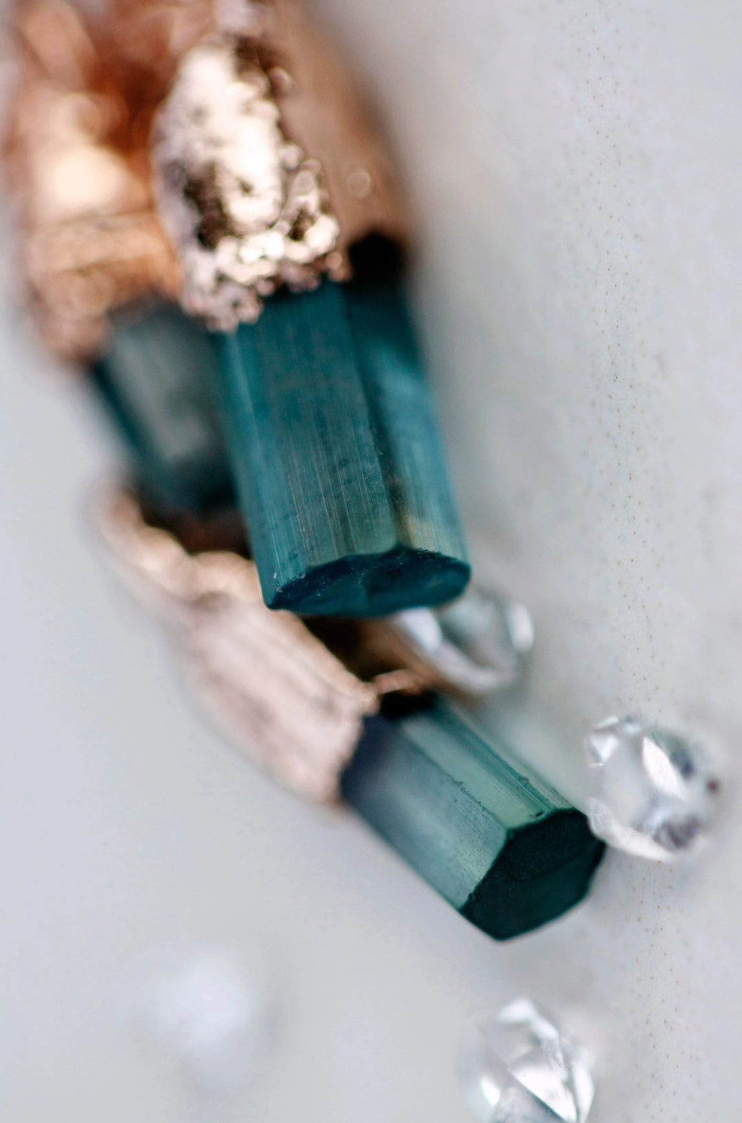 October Raindrops Necklace · Blue Tourmaline · Necklaces ·  Little Sycamore