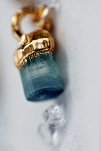 October Raindrops Necklace · Blue Tourmaline · Necklaces ·  Little Sycamore