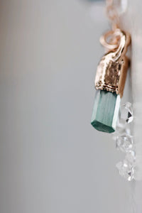 October Raindrops Necklace · Blue Tourmaline · Necklaces ·  Little Sycamore