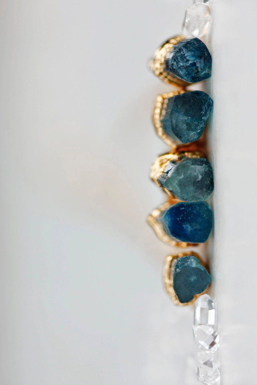 October Raindrops Necklace · Blue Tourmaline · Necklaces ·  Little Sycamore