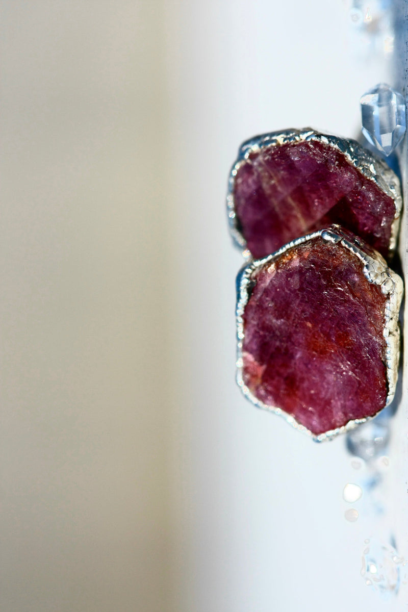 Passion Studs • Ruby · Earrings ·  Little Sycamore