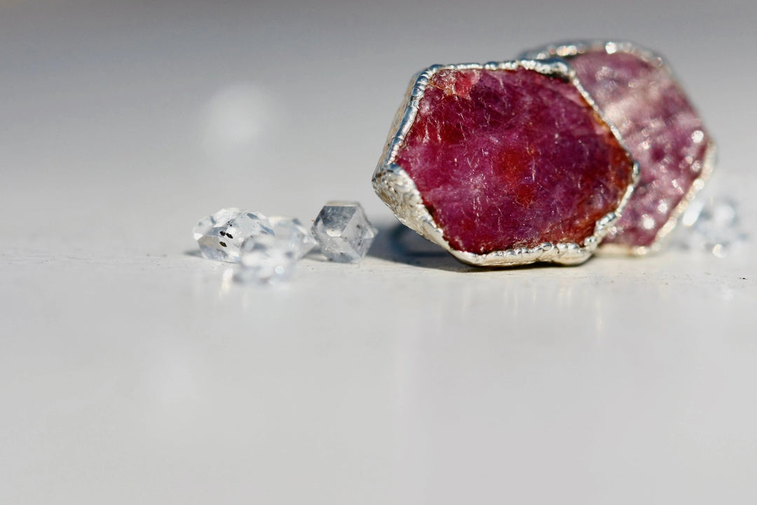 Passion Studs • Ruby · Earrings ·  Little Sycamore