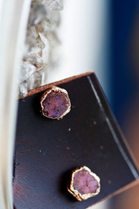 Passion Studs • Ruby · Earrings ·  Little Sycamore