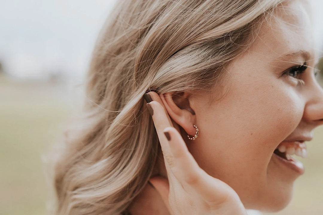 Pebble Hoop Earrings · Earrings ·  Little Sycamore