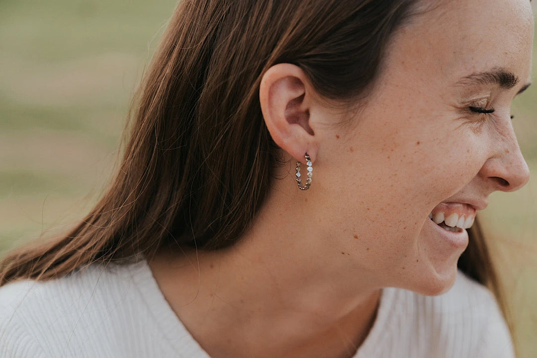 Pebble Hoop Earrings · Earrings ·  Little Sycamore