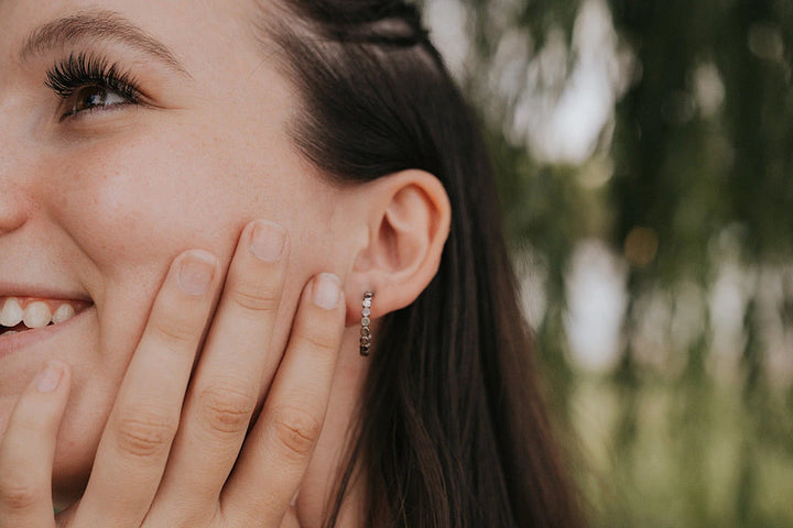 Pebble Hoop Earrings · Earrings ·  Little Sycamore