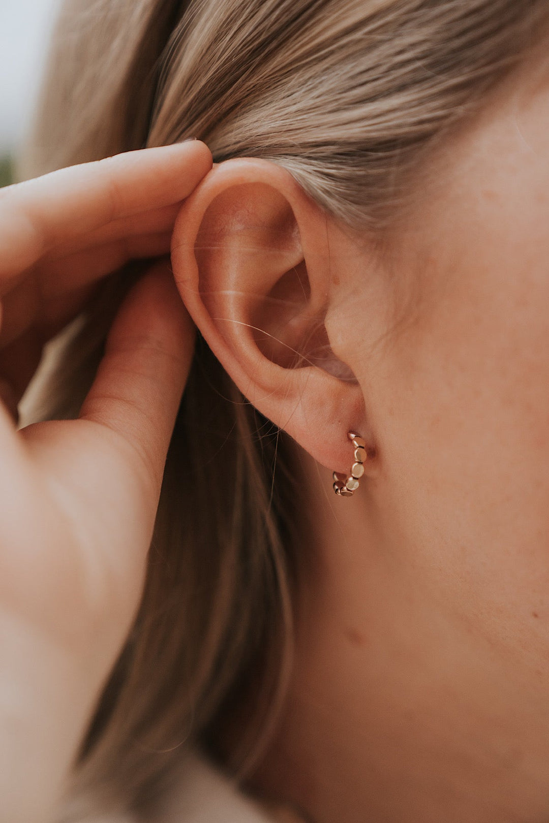 Pebble Hoop Earrings · Earrings ·  Little Sycamore