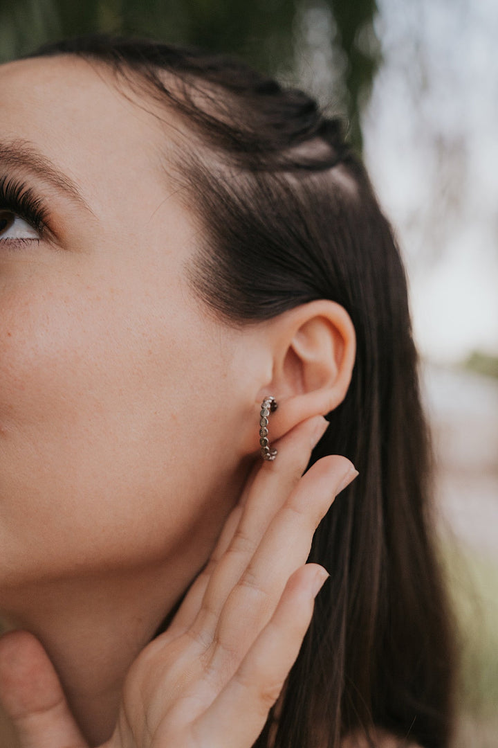 Pebble Hoop Earrings · Earrings ·  Little Sycamore