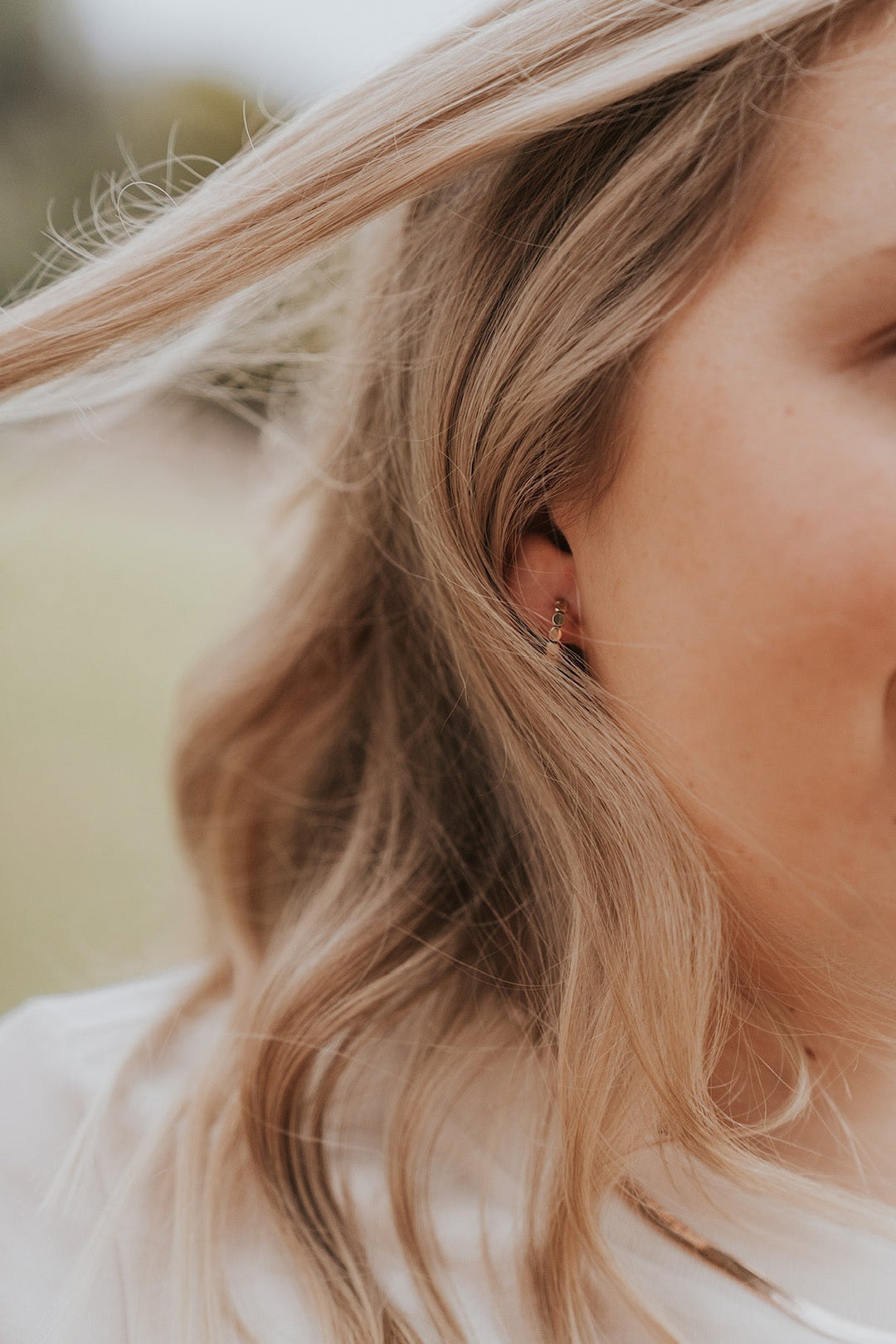 Pebble Hoop Earrings · Earrings ·  Little Sycamore