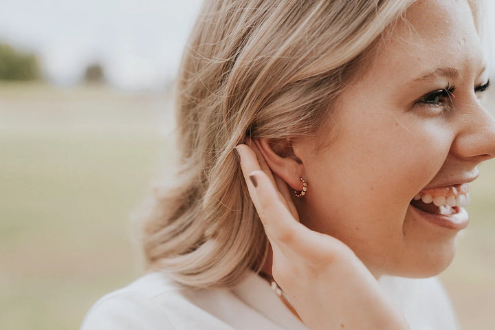 Pebble Hoop Earrings · Earrings ·  Little Sycamore