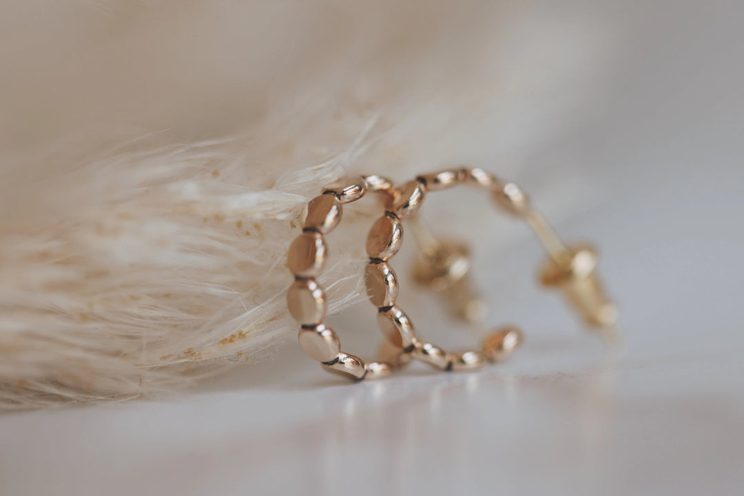 Pebble Hoop Earrings · Earrings ·  Little Sycamore