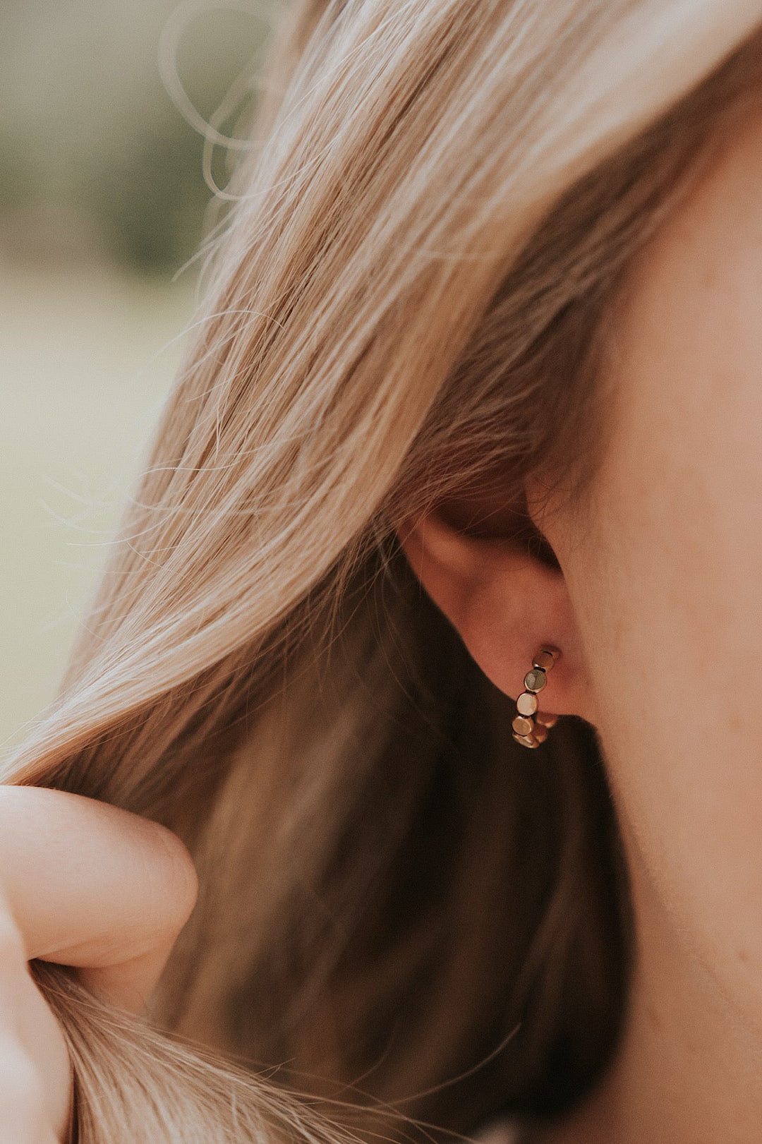 Pebble Hoop Earrings · Earrings ·  Little Sycamore