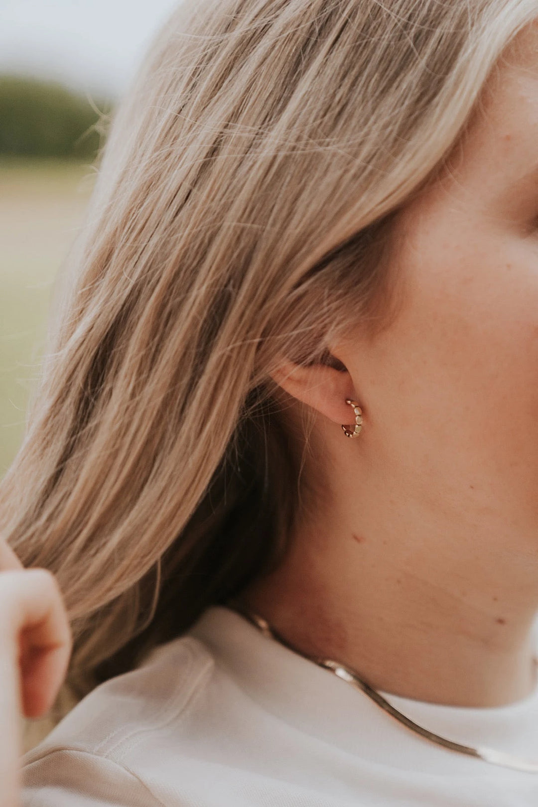 Pebble Hoop Earrings · Earrings ·  Little Sycamore