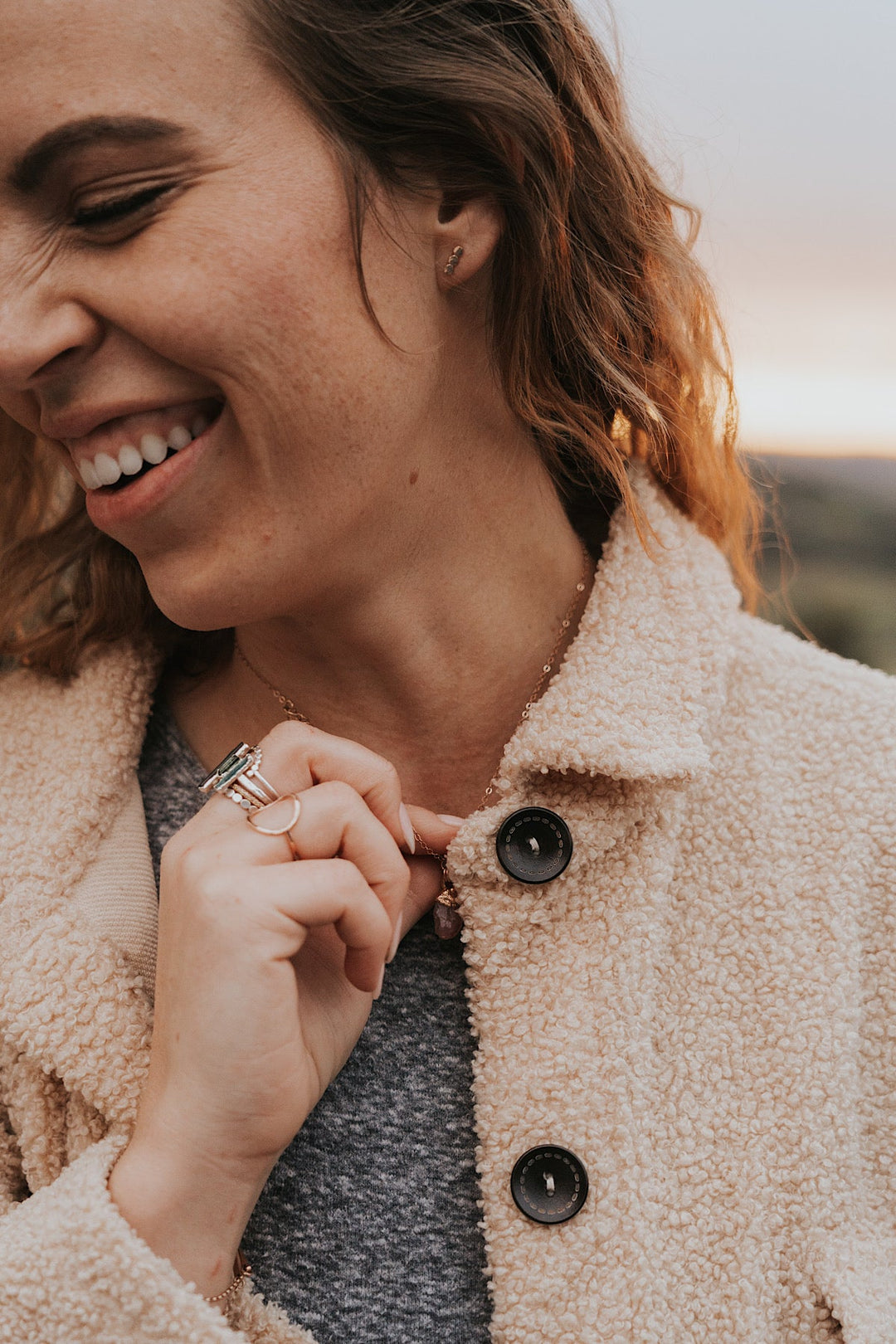 Pebble Stud Earrings · Earrings ·  Little Sycamore