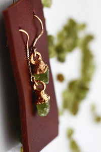 Peridot Drop Earrings · August · Earrings ·  Little Sycamore