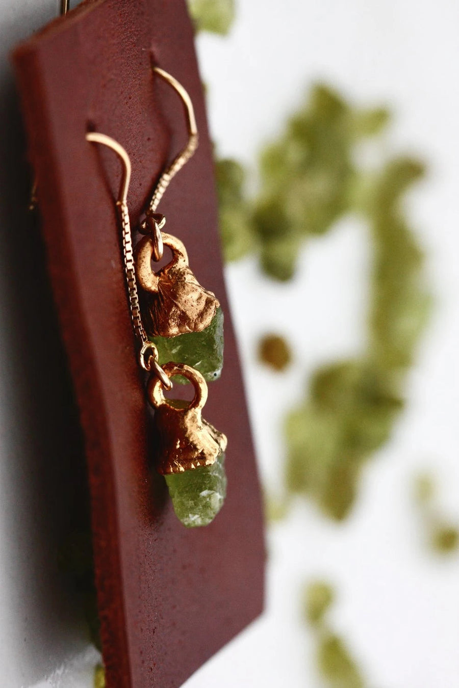 Peridot Drop Earrings · August · Earrings ·  Little Sycamore