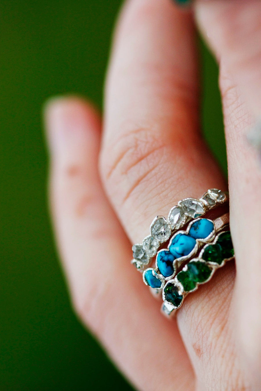 Pine Forest · October Stackable Ring · Rings ·  Little Sycamore