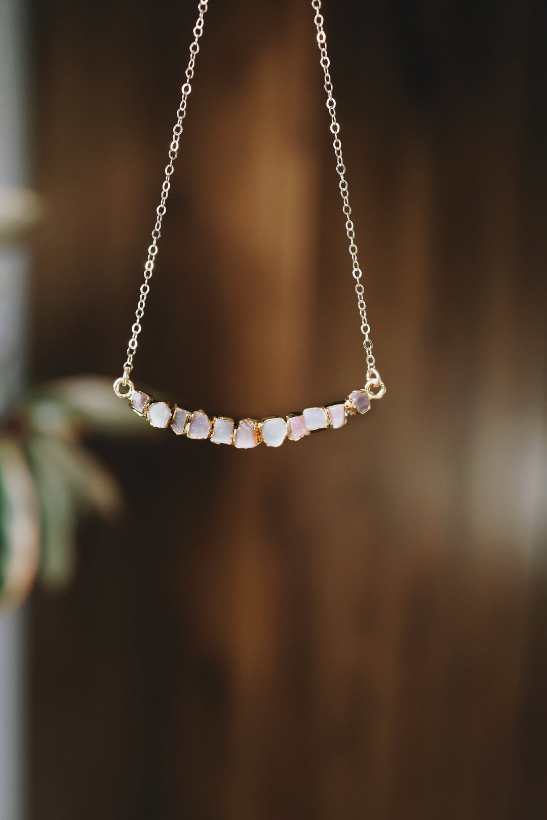 Pink Opal Riverbend Necklace · Necklaces ·  Little Sycamore