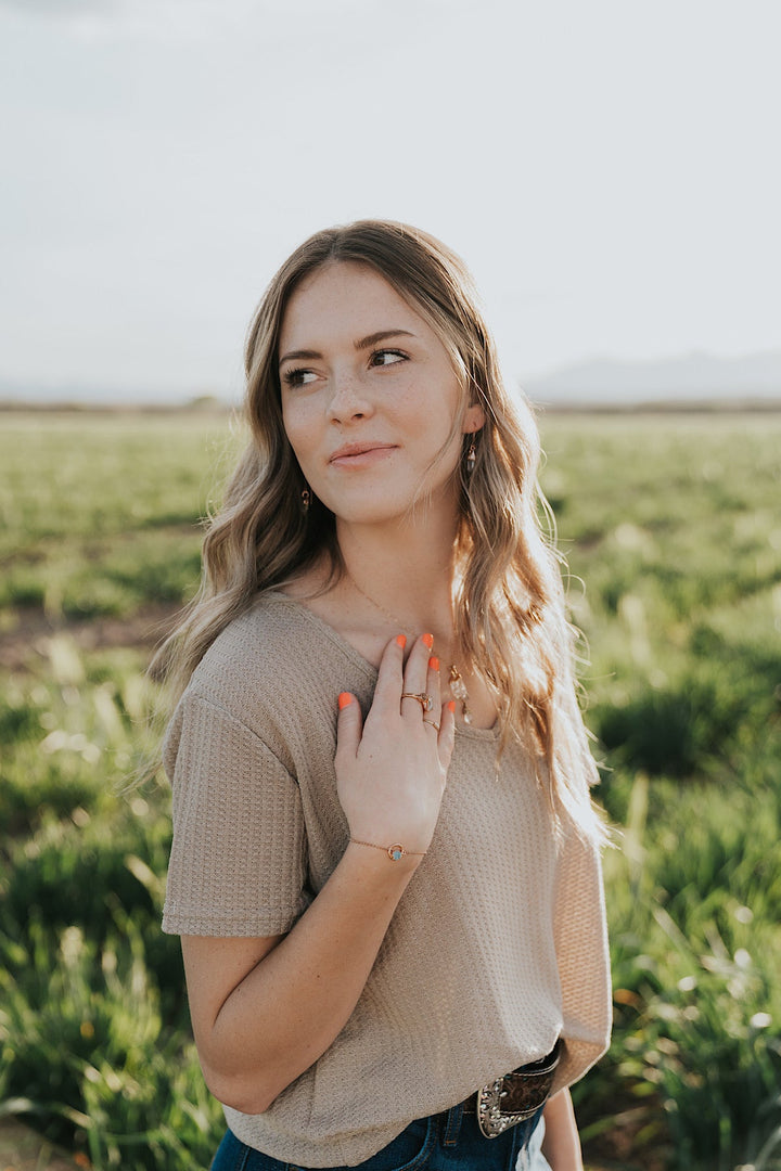 Quartz Drop Earrings · April and Angels · Earrings ·  Little Sycamore