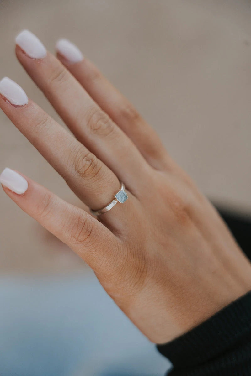Rain · March Stackable Ring · Rings ·  Little Sycamore