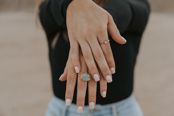 Rain · March Stackable Ring · Rings ·  Little Sycamore