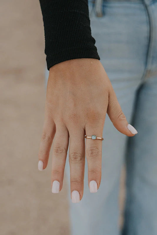 Rain · March Stackable Ring · Rings ·  Little Sycamore