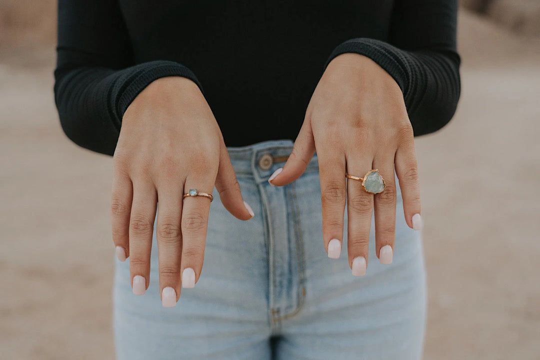 Rain · March Stackable Ring · Rings ·  Little Sycamore