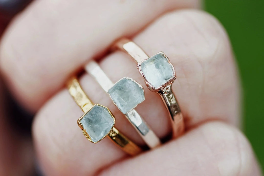 Rain · March Stackable Ring · Rings ·  Little Sycamore