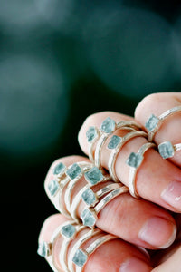 Rain · March Stackable Ring · Rings ·  Little Sycamore
