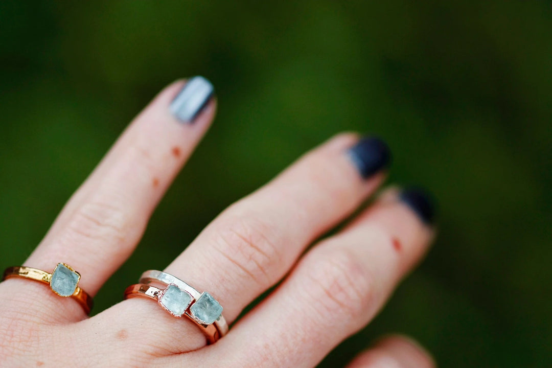 Rain · March Stackable Ring · Rings ·  Little Sycamore