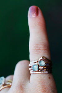 Rain · March Stackable Ring · Rings ·  Little Sycamore
