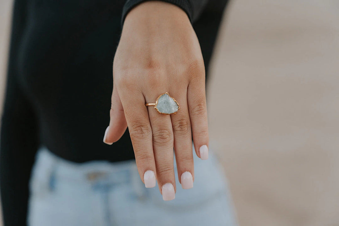 Raincloud · Aquamarine Ring · Rings ·  Little Sycamore