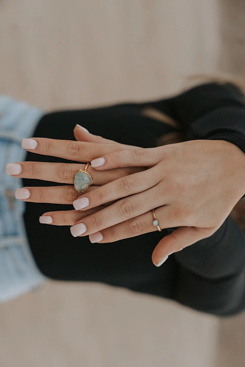 Raincloud · Aquamarine Ring · Rings ·  Little Sycamore