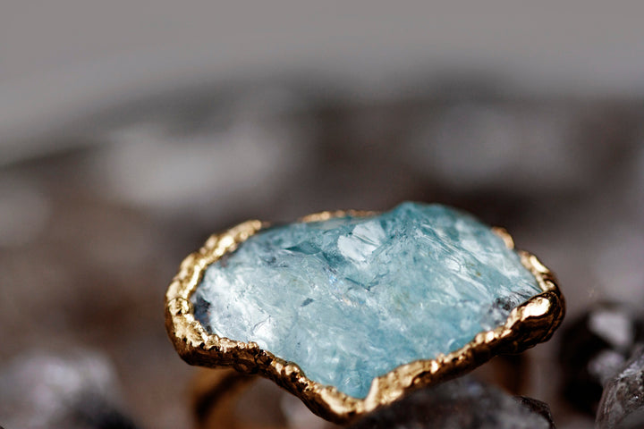 Raincloud · Aquamarine Ring · Rings ·  Little Sycamore