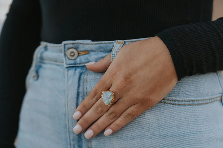 Raincloud · Aquamarine Ring · Rings ·  Little Sycamore