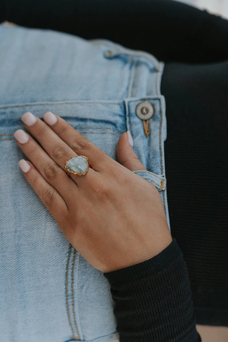 Raincloud · Aquamarine Ring · Rings ·  Little Sycamore