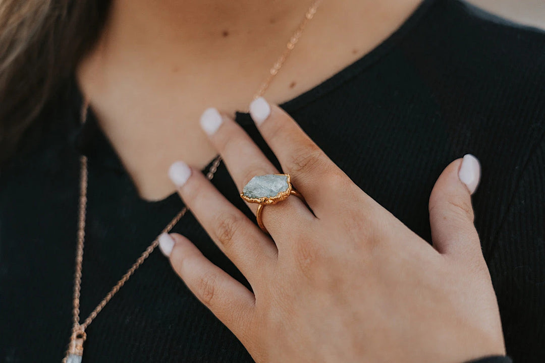 Raincloud · Aquamarine Ring · Rings ·  Little Sycamore