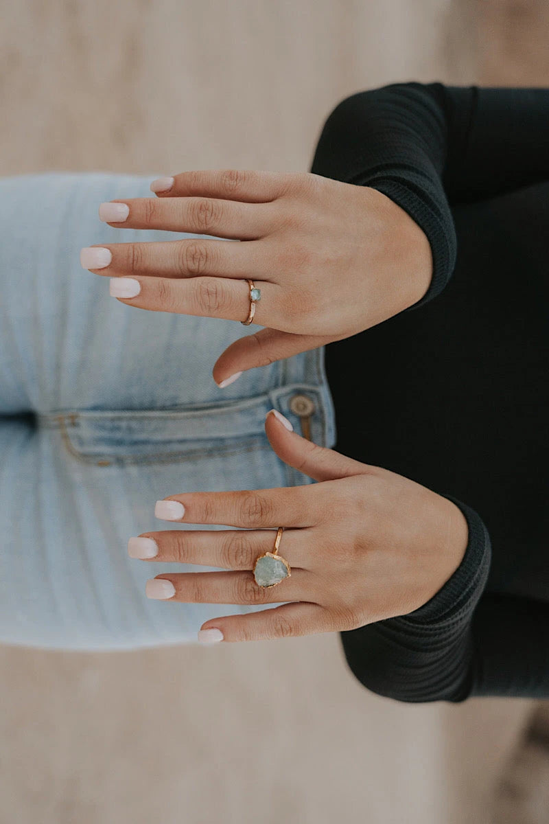 Raincloud · Aquamarine Ring · Rings ·  Little Sycamore