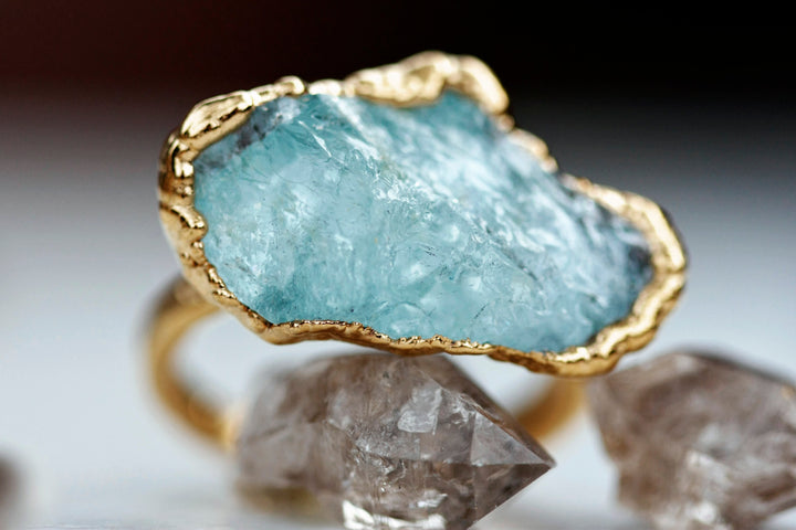 Raincloud · Aquamarine Ring · Rings ·  Little Sycamore