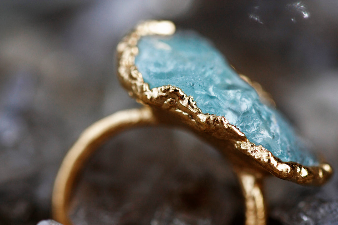 Raincloud · Aquamarine Ring · Rings ·  Little Sycamore