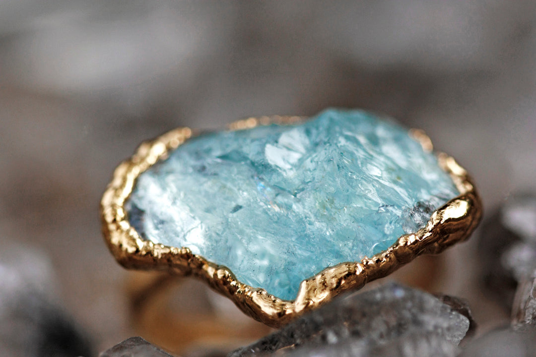 Raincloud · Aquamarine Ring · Rings ·  Little Sycamore