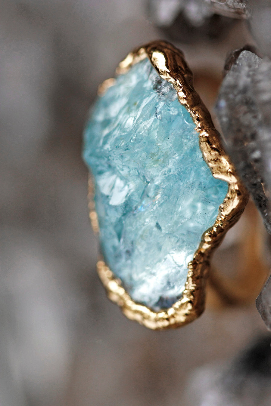 Raincloud · Aquamarine Ring · Rings ·  Little Sycamore