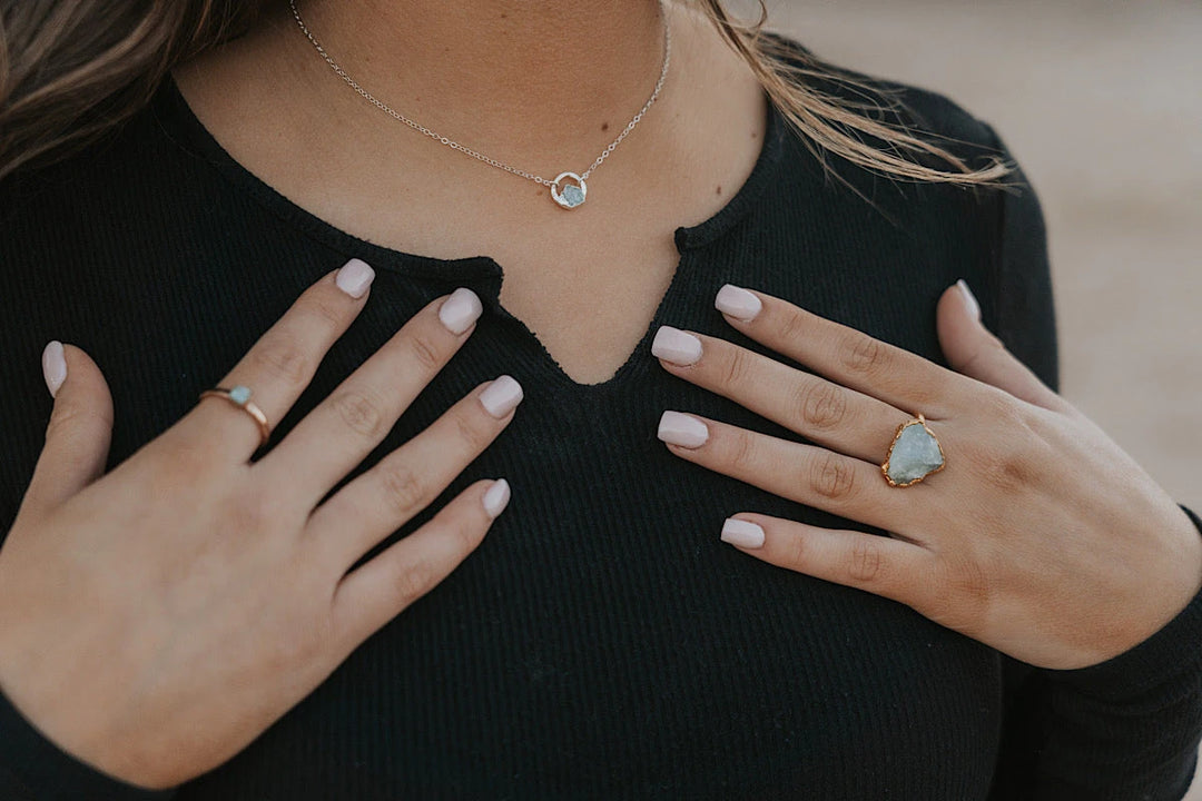 Raincloud · Aquamarine Ring · Rings ·  Little Sycamore