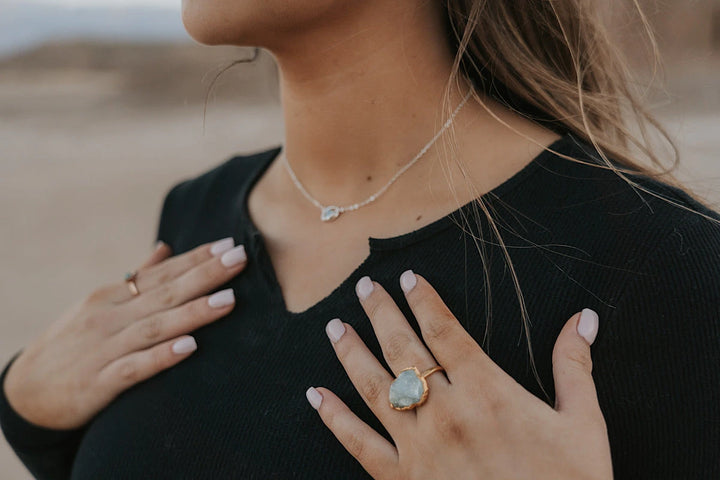 Raincloud · Aquamarine Ring · Rings ·  Little Sycamore