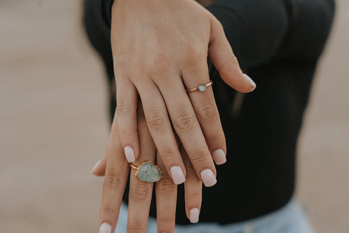 Raincloud · Aquamarine Ring · Rings ·  Little Sycamore