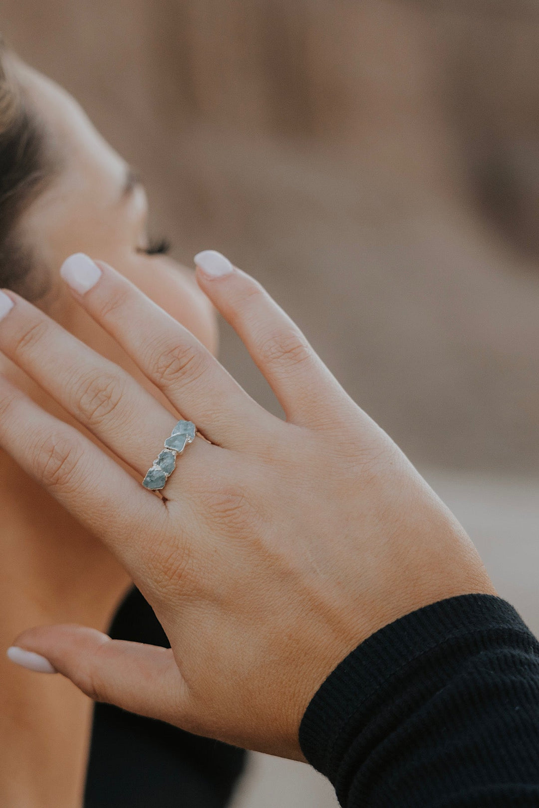 Rainstorm · March Stackable Ring · Rings ·  Little Sycamore