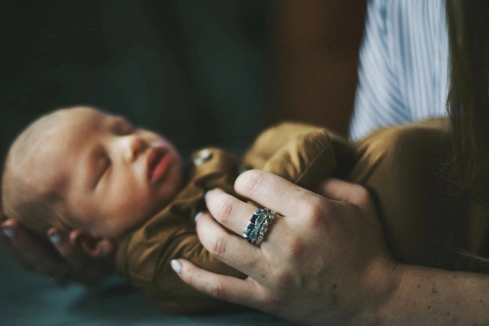 Rainstorm · March Stackable Ring · Rings ·  Little Sycamore