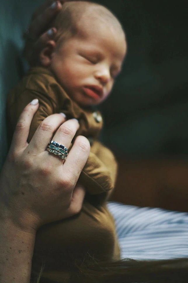 Rainstorm · March Stackable Ring · Rings ·  Little Sycamore